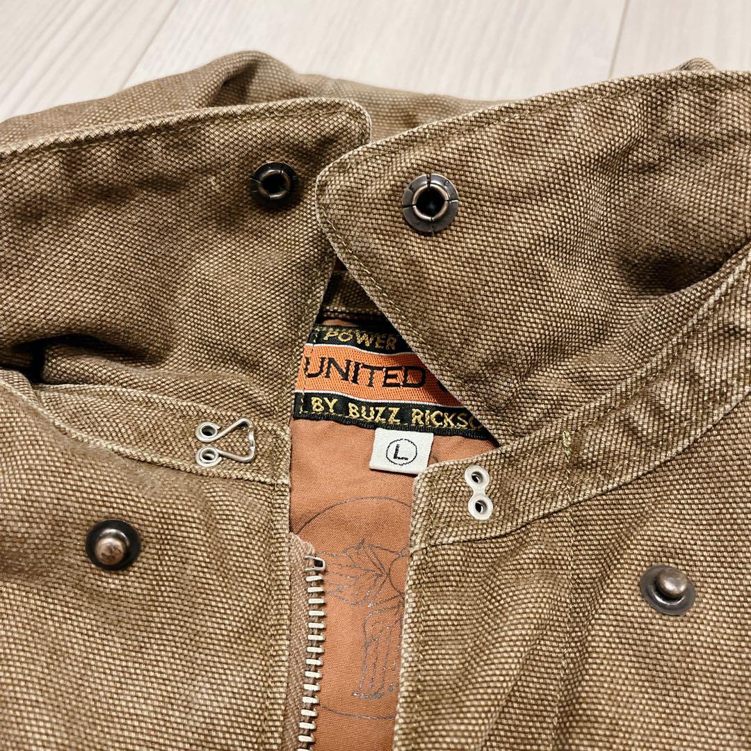 UNITED CARR バズリクソンズ ダック地 A-2 TALON ZIP