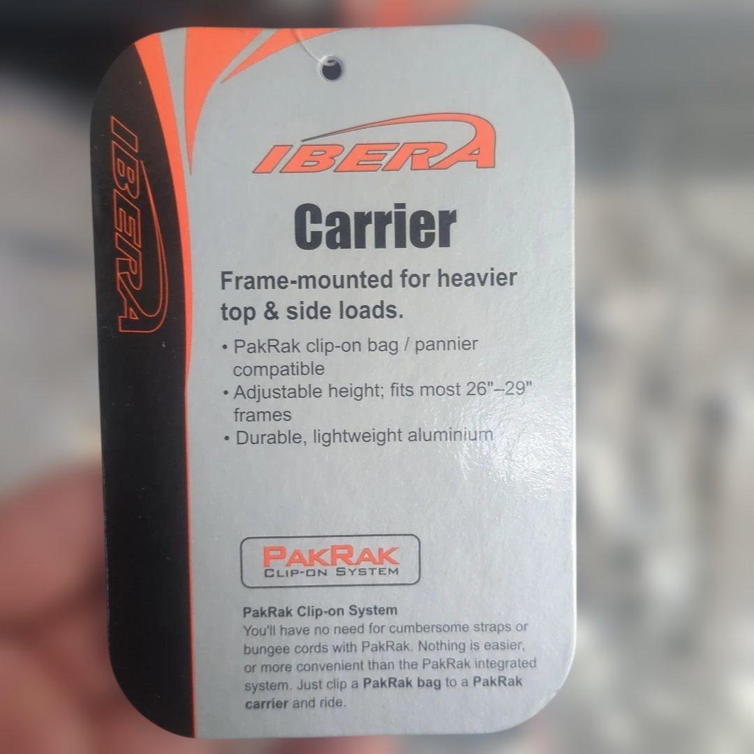 Ibera(イベラ)PakRak自転車用ツーリングキャリア プラスIB-RA5