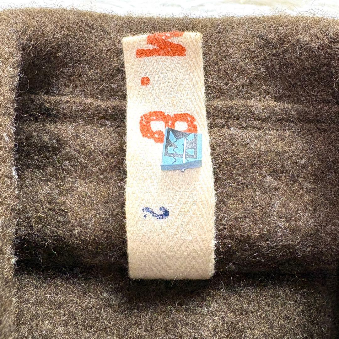 【美品】45RPM カーキ ダブルブレストコート Pコート ウール 2サイズ