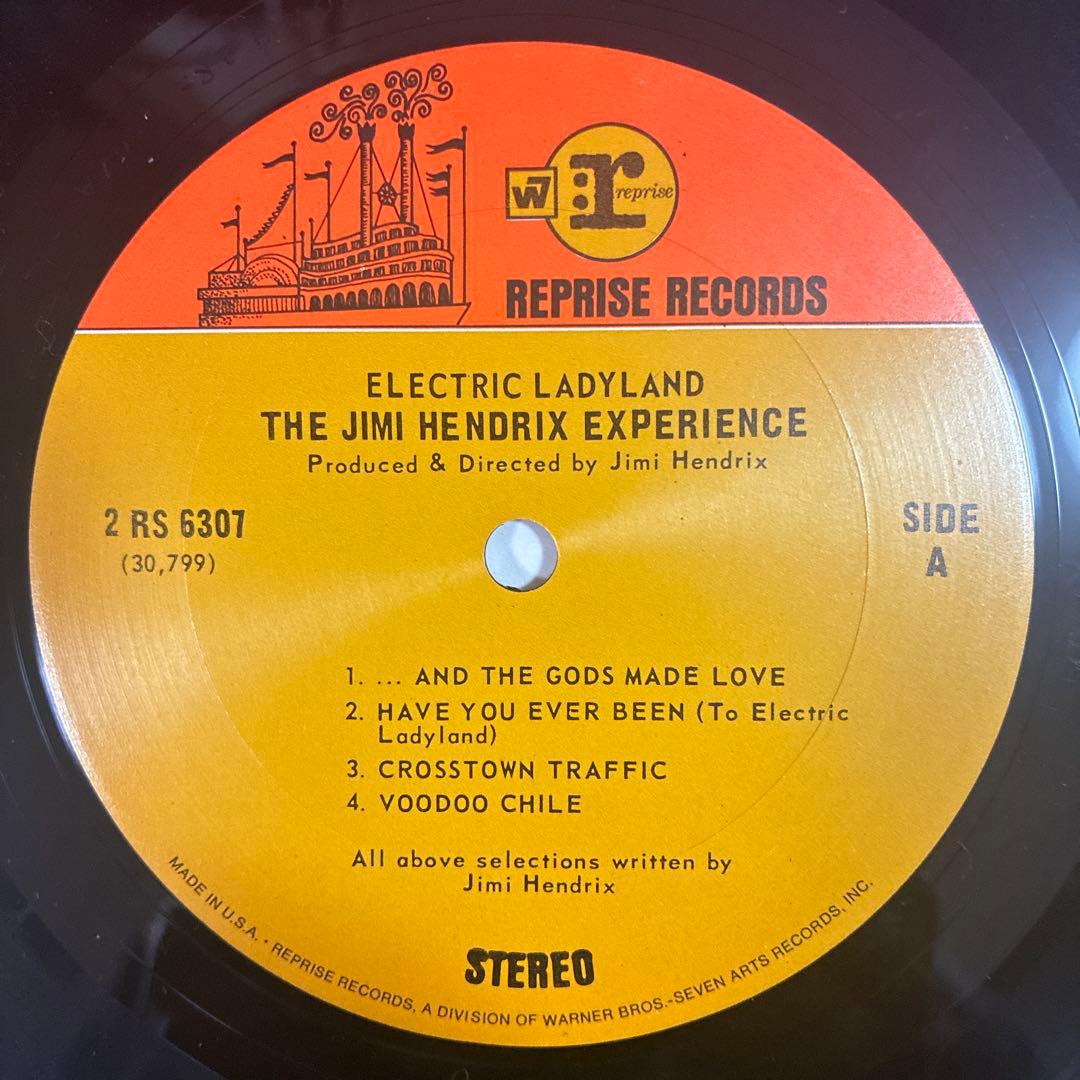 ジミヘンドリックス 名盤 レコード エレクトリックレディランド USオリジナル盤