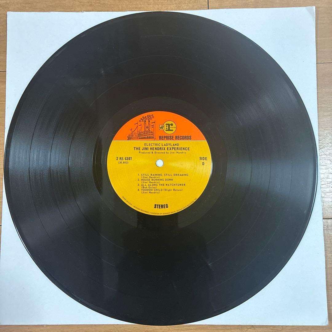 ジミヘンドリックス 名盤 レコード エレクトリックレディランド USオリジナル盤