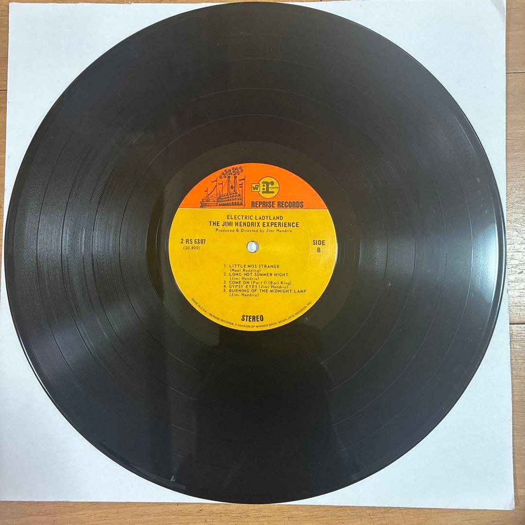 ジミヘンドリックス 名盤 レコード エレクトリックレディランド USオリジナル盤