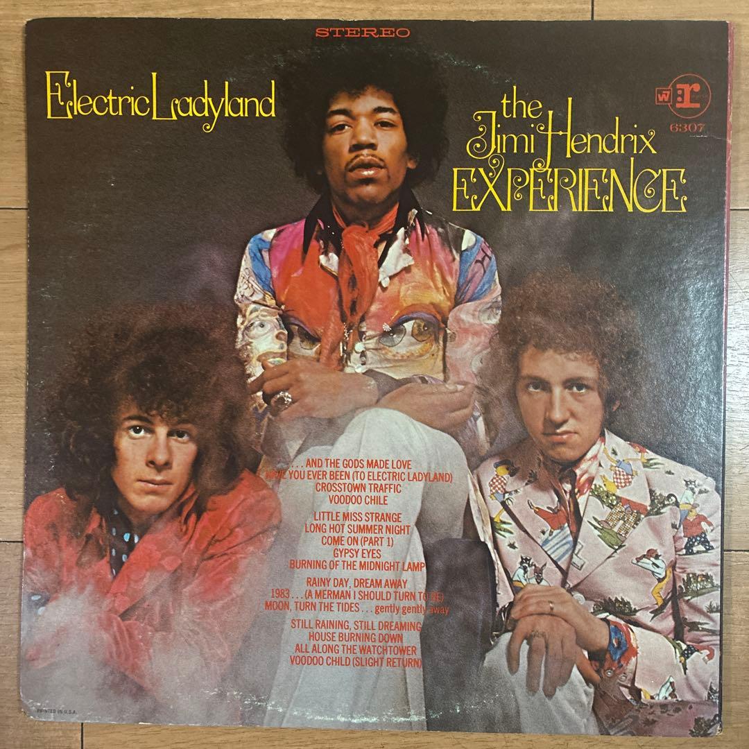 ジミヘンドリックス 名盤 レコード エレクトリックレディランド USオリジナル盤