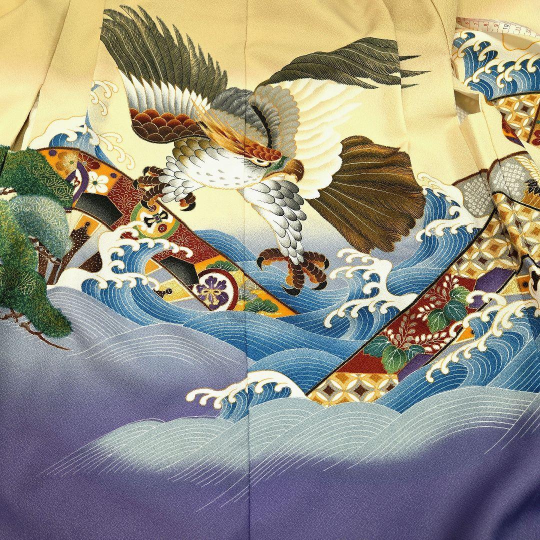 七五三 5歳 男児 着物 羽織 袴 セット 長尺