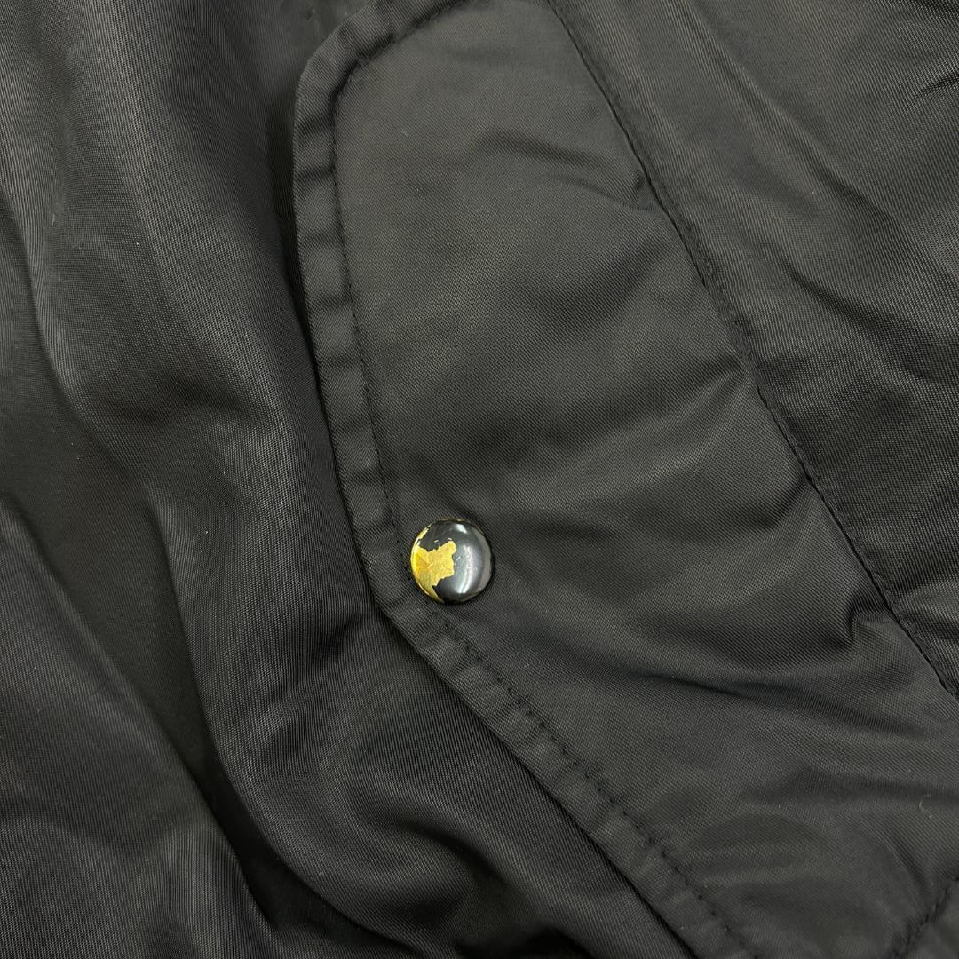 三*目様 USA製　MA-1　ミルテック社　フライトジャケット　古着　ブラック