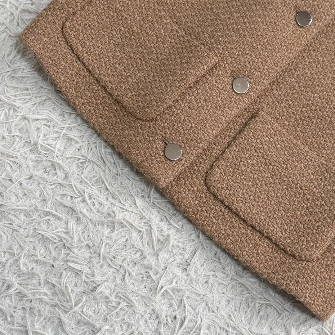 16808✨theory 23AW Holiday Tweed Crop JKT