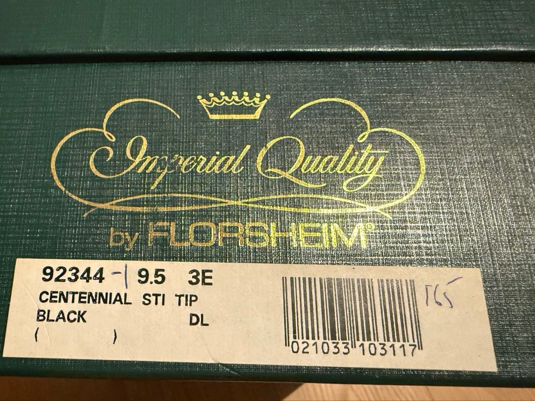 【未使用箱付】Imperial Quality by FLORSHEIM 9.5