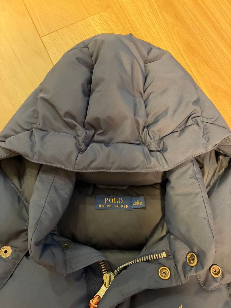 Polo Ralph Lauren ネイビー ダウンベスト　M 165cm