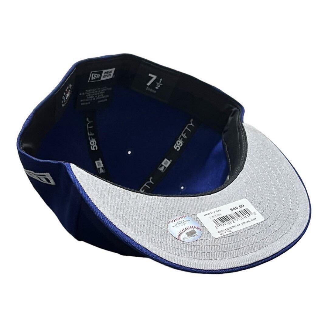 【激レア】New Era 59Fifty UPSIDE DOWN つば裏グレー