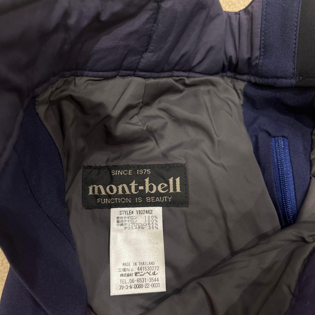 新品未使用　mont-bell スキーウェア　上下　160