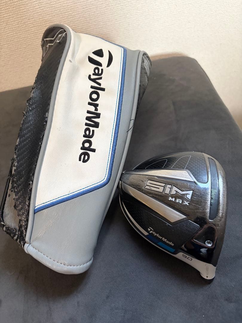 TaylorMade SIM MAX ドライバー ヘッドカバー付き