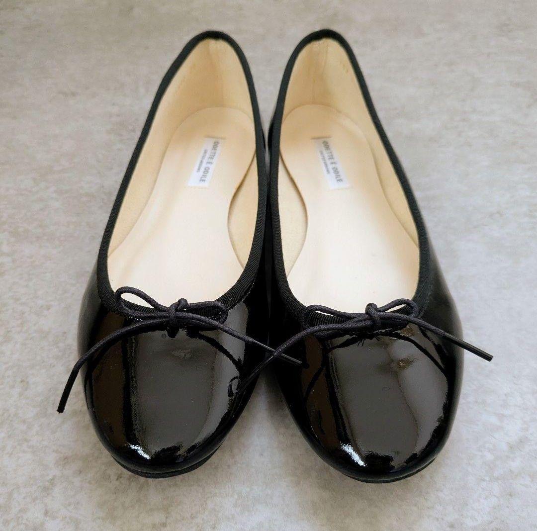ODETTE E ODILE バレリーナ フラット10↓↑ 24cm