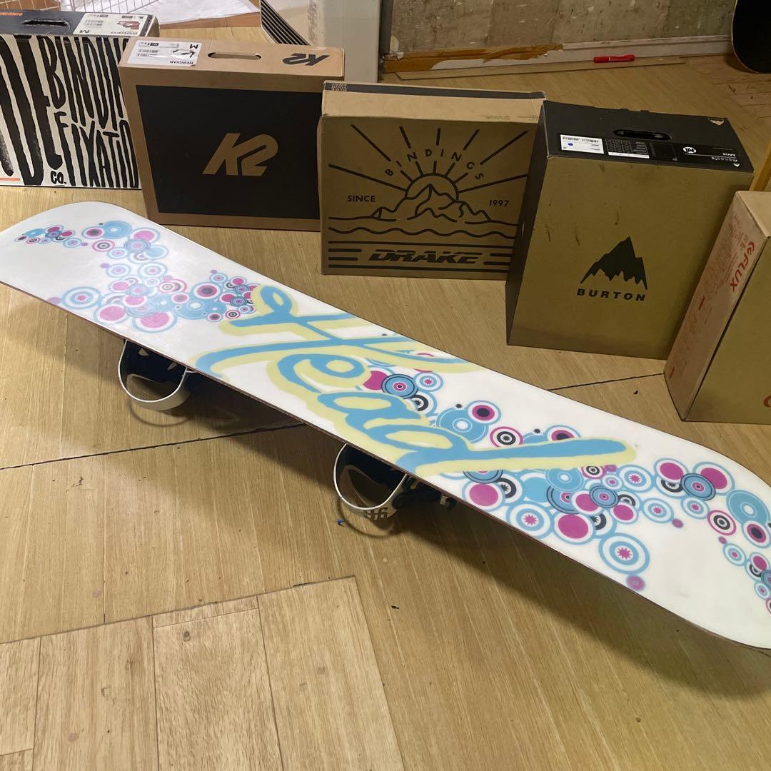 HEAD　ヘッド　バイン付スノーボードセット　142㎝　キッズお勧め◎
