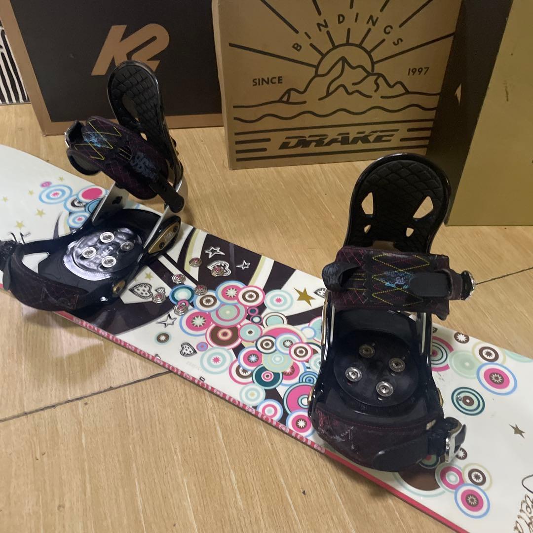 HEAD　ヘッド　バイン付スノーボードセット　142㎝　キッズお勧め◎