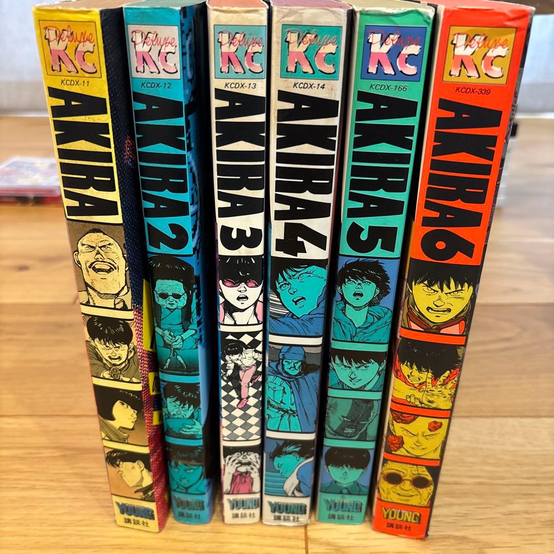 レア！AKIRA 全巻 初版1刷　セット 1-6巻 非レンタル品　 大友克洋