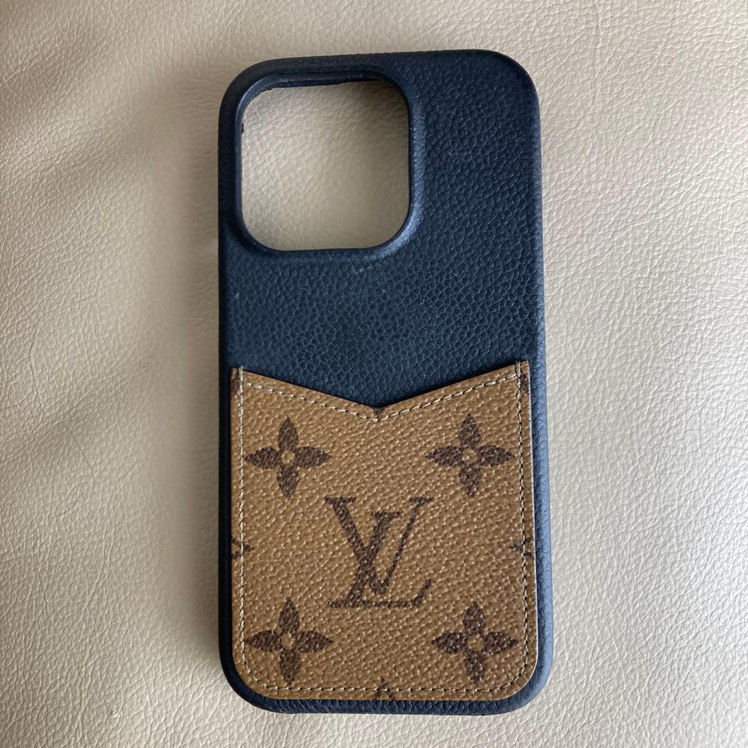 るるルイヴィトン　iPhone15Pro ケースモノグラムリバースバンパー