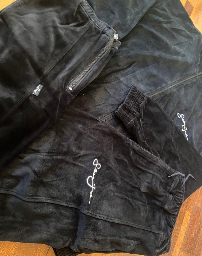 Sean John ベロア セットアップ L【美品】