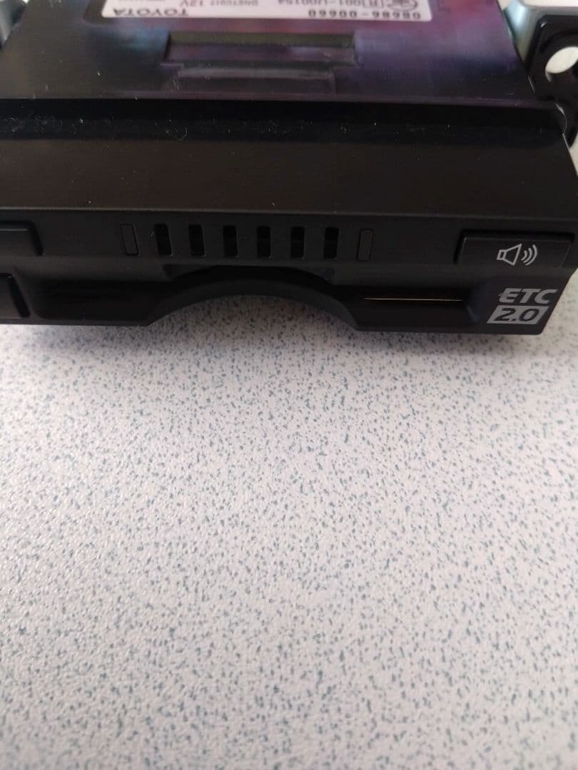 トヨタ純正ETC2.0ユニット(ビルトイン、ナビ連動タイプ08685-00680