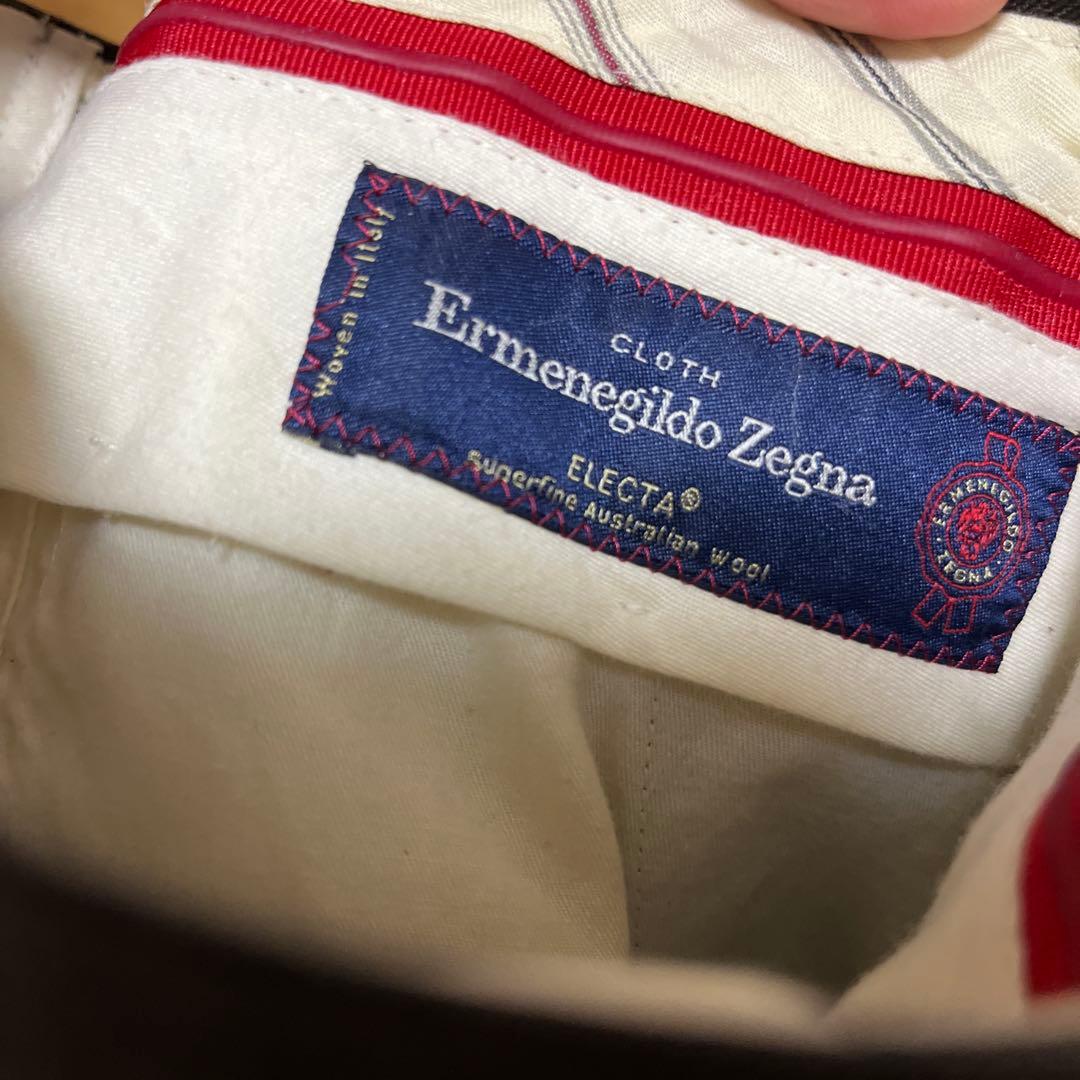 【極美品】Ermenegildo Zegna スーツ セットアップ ストライプ