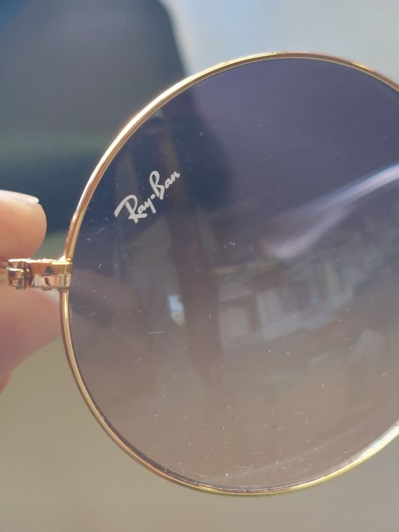 Ray-Ban グラデーションオーバルサングラス