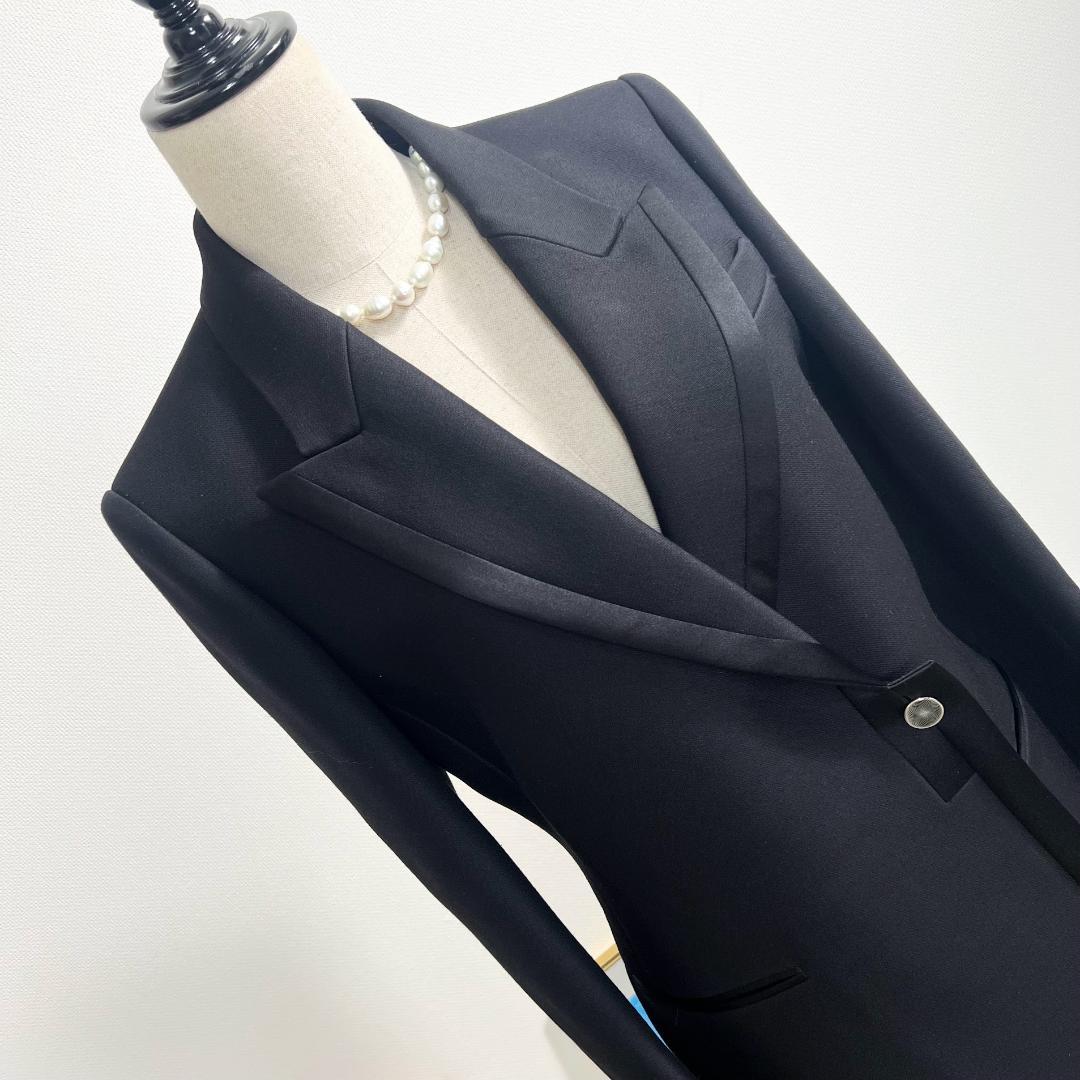 ★HERMES★新品未使用★ウールシルク★最高級フォーマル★コート