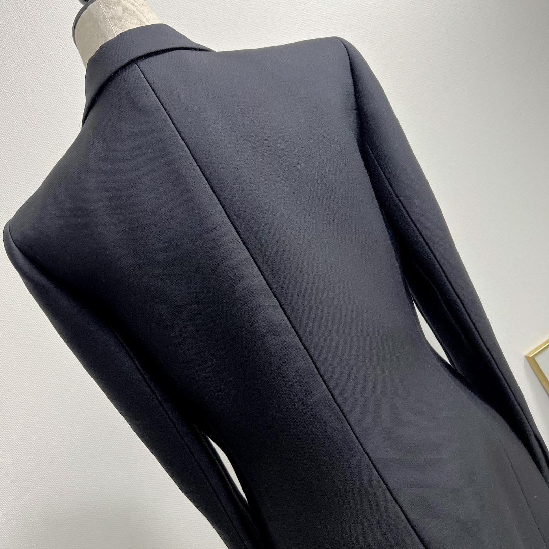 ★HERMES★新品未使用★ウールシルク★最高級フォーマル★コート