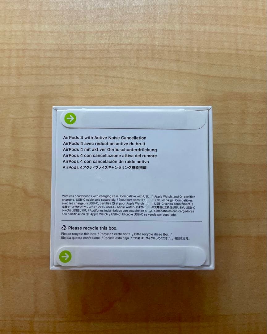 Apple AirPods 4 本体 アクティブノイズキャンセリング