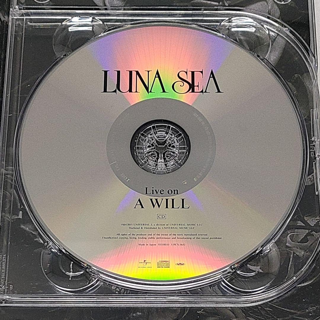 LUNA SEA DVD CD Live on A WILL 初回限定盤