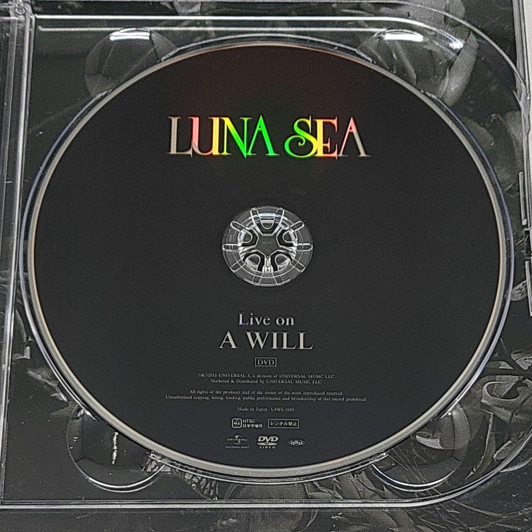 LUNA SEA DVD CD Live on A WILL 初回限定盤