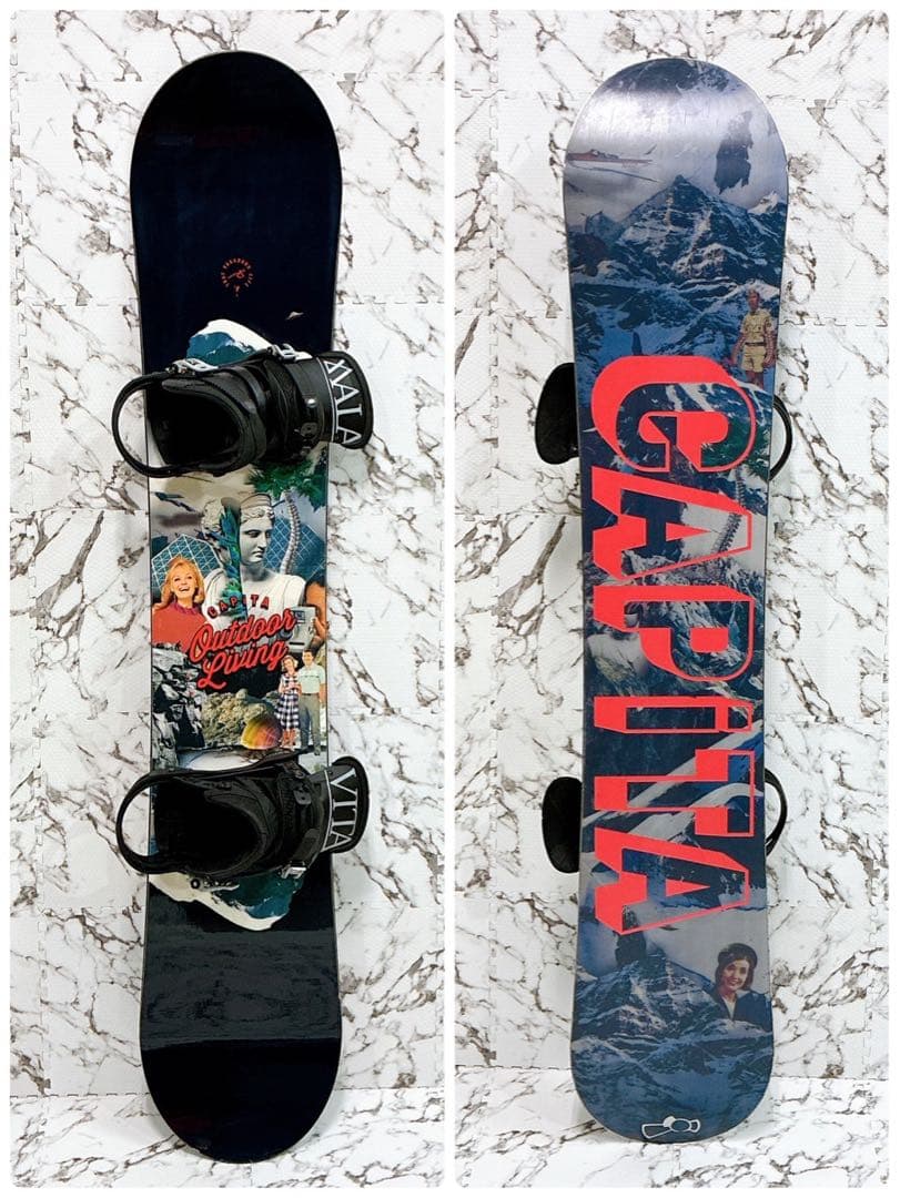 CAPITA 152cm + バートン MALAVITA M スノーボードセット