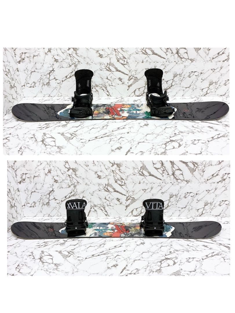 CAPITA 152cm + バートン MALAVITA M スノーボードセット