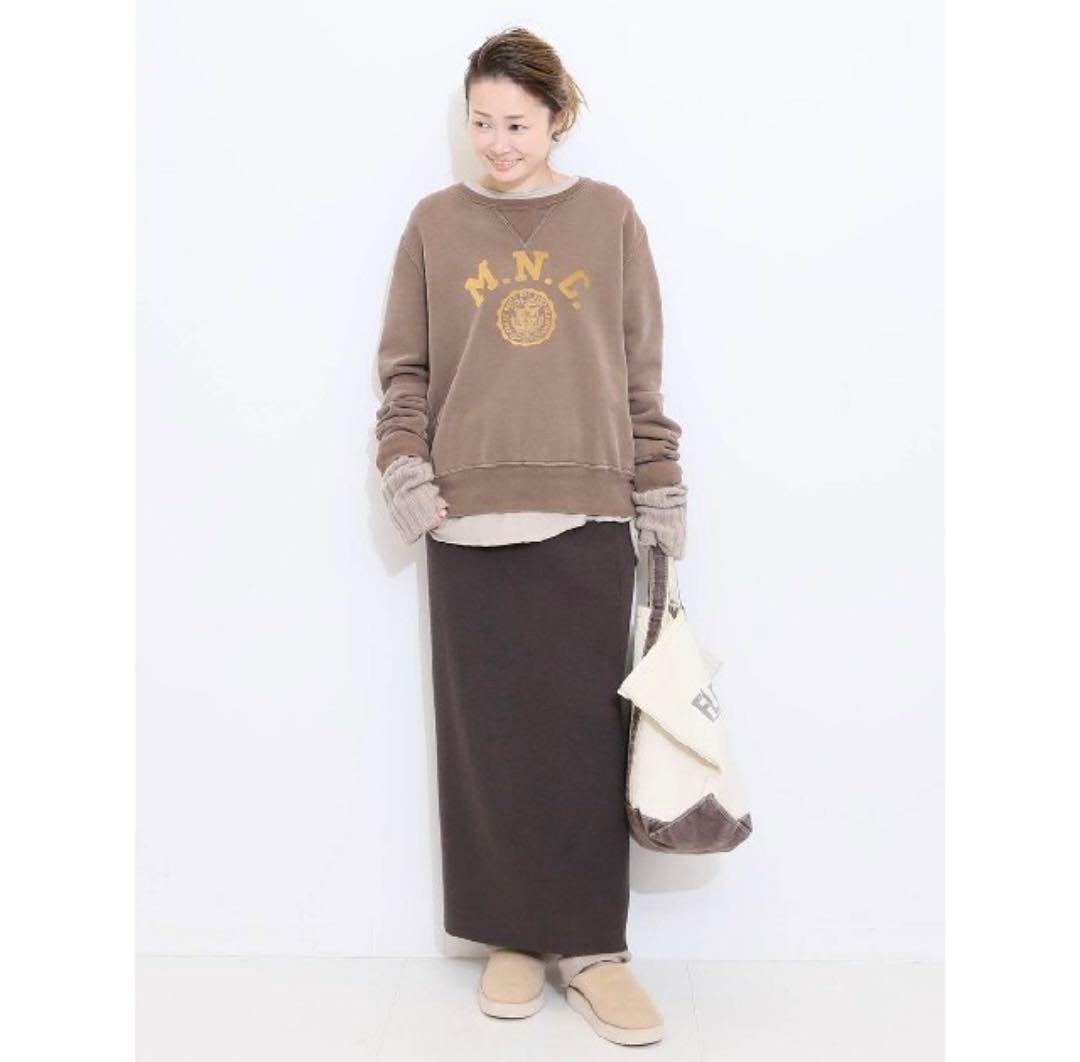 ドゥーズィエムクラス　ヴィンテージ加工スウェット