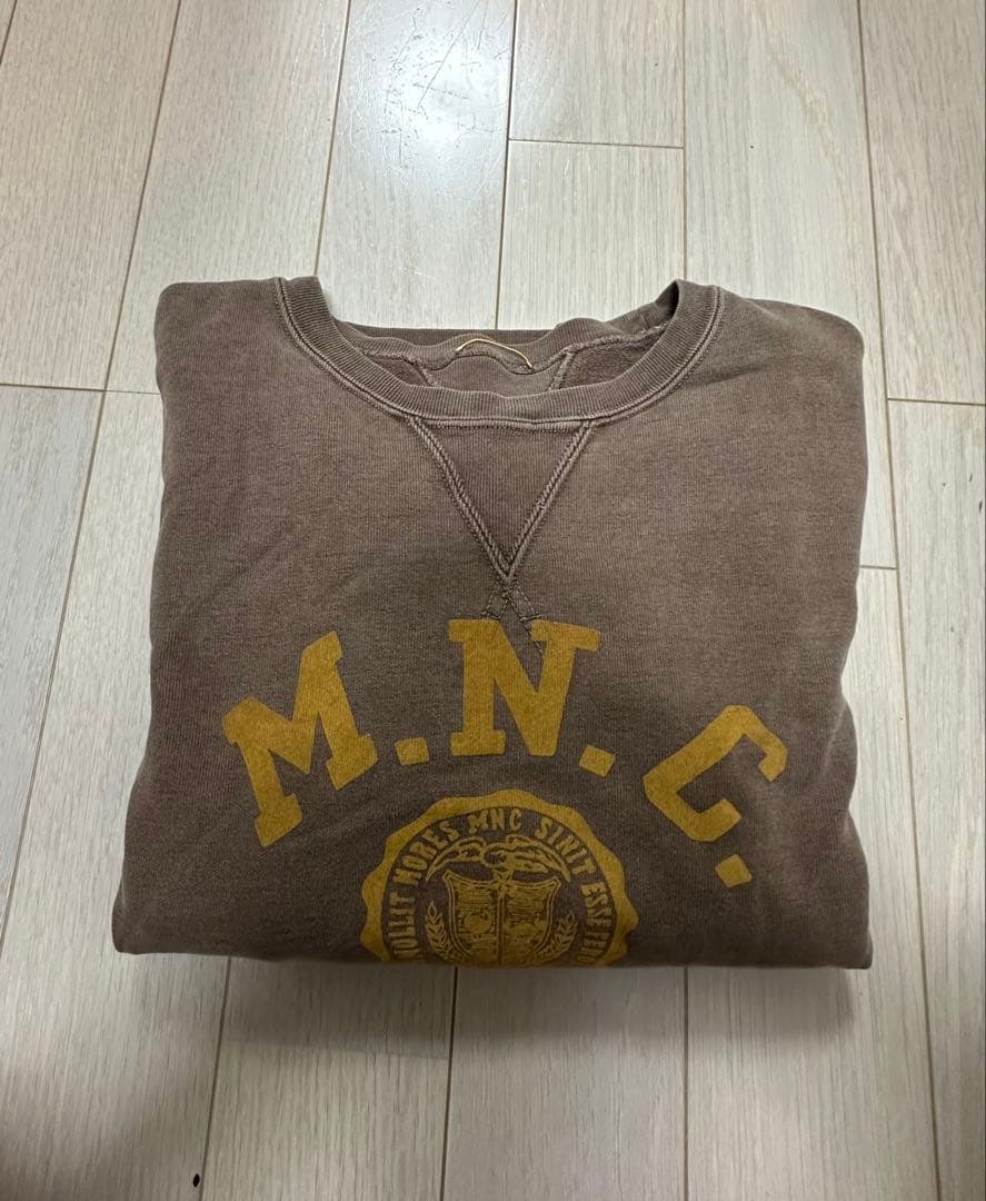 ドゥーズィエムクラス　ヴィンテージ加工スウェット