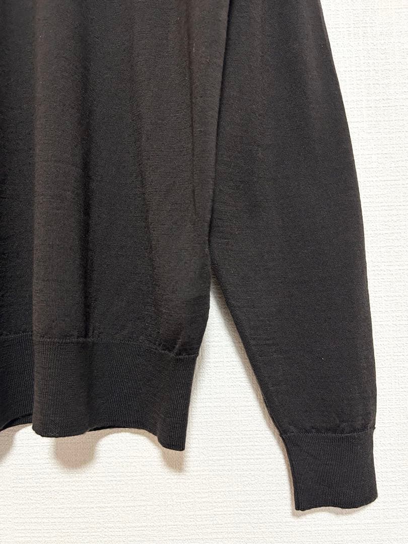 美品❗️ JOHN SMEDLEY ジョンスメドレー ニットポロシャツ ブラウン