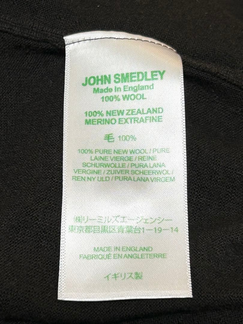 美品❗️ JOHN SMEDLEY ジョンスメドレー ニットポロシャツ ブラウン