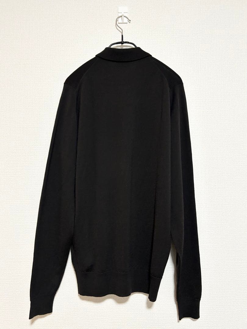 美品❗️ JOHN SMEDLEY ジョンスメドレー ニットポロシャツ ブラウン