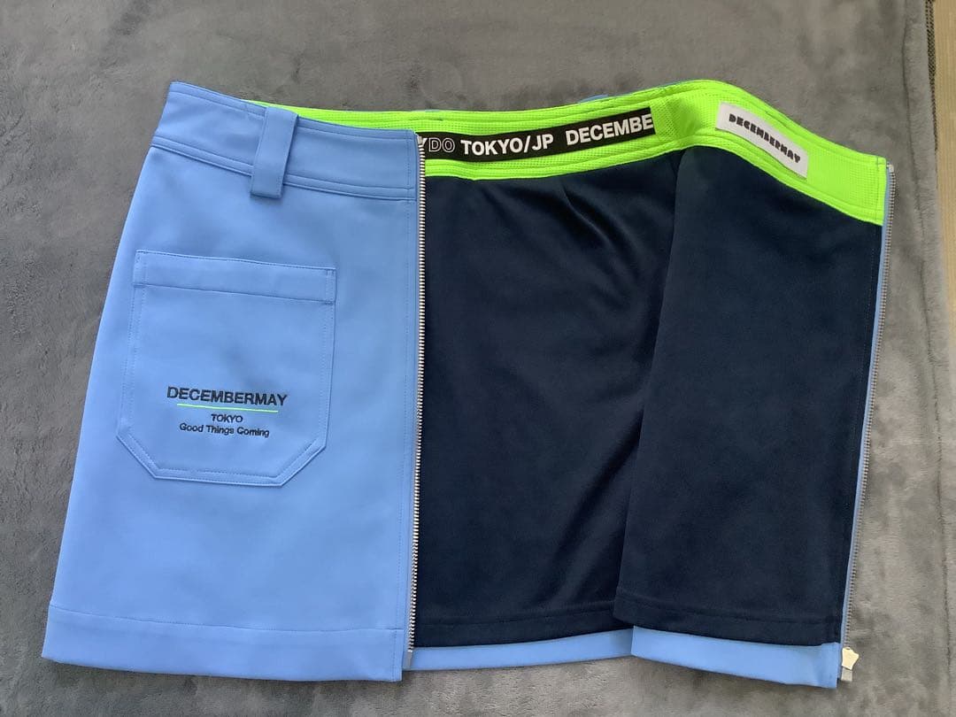 DECEMBERMAY レディース スカート サックス M