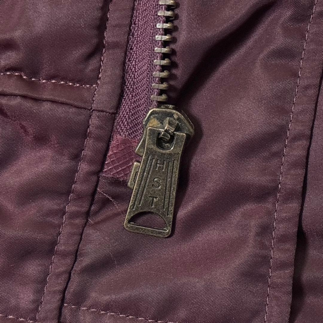 70's 米軍実物 N-2B フライトジャケット ALPHA製 希少マルーン M