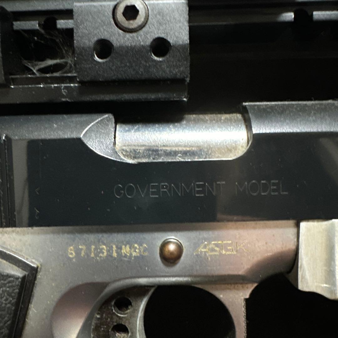 ジャンクCOLT MK IV SERIES'80　GOVERMENT MODEL