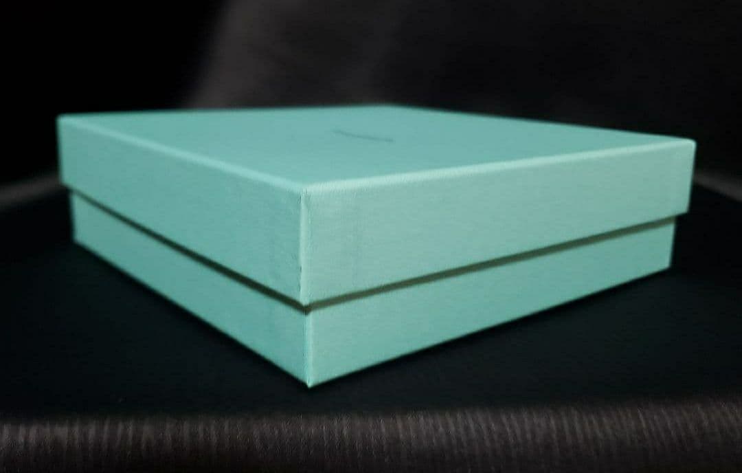 新品△　ティファニー『ブルーリボン』デザートプレート・14cm○ペアセット