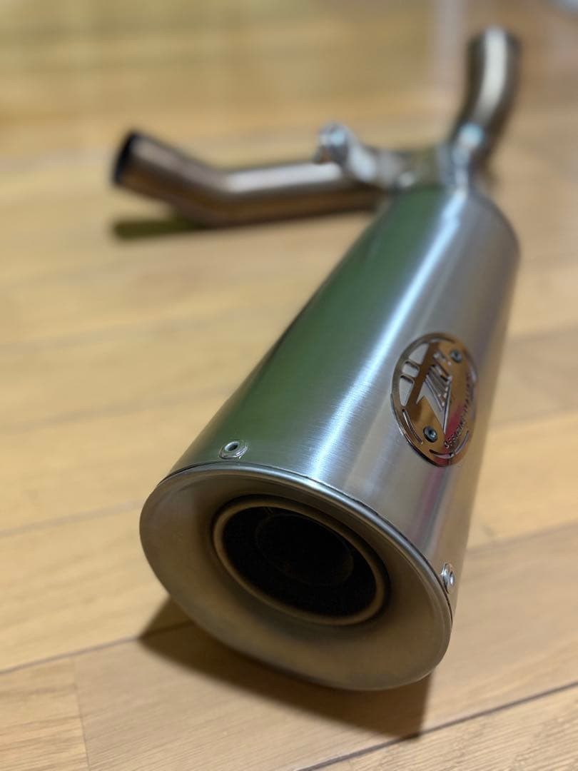 ドゥカティ スクランブラー62用ZARD ステンレス マフラー