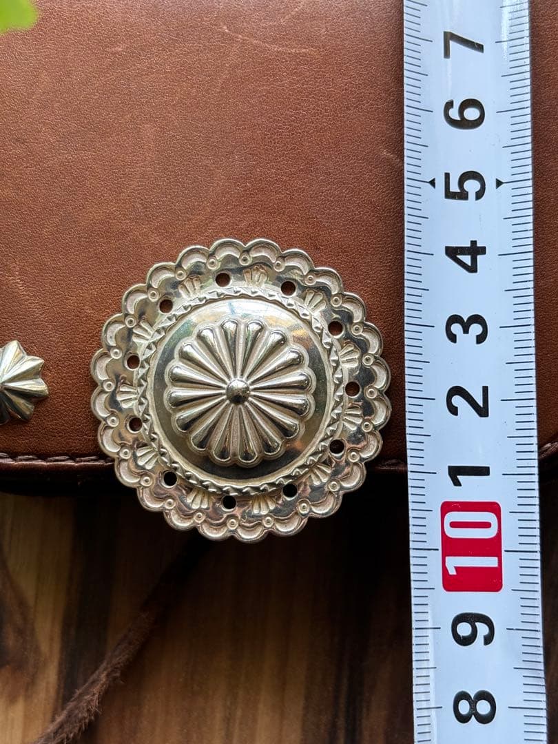 期間限定お値下げ中　ゴローズ 角型小銭入れ 二つ折り財布 goros