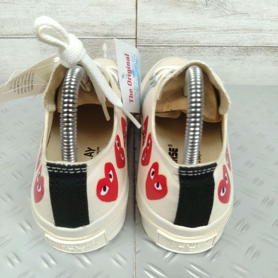 レディース☆新品　コンバース×コムデギャルソン　コラボ　ハート　チャック　23