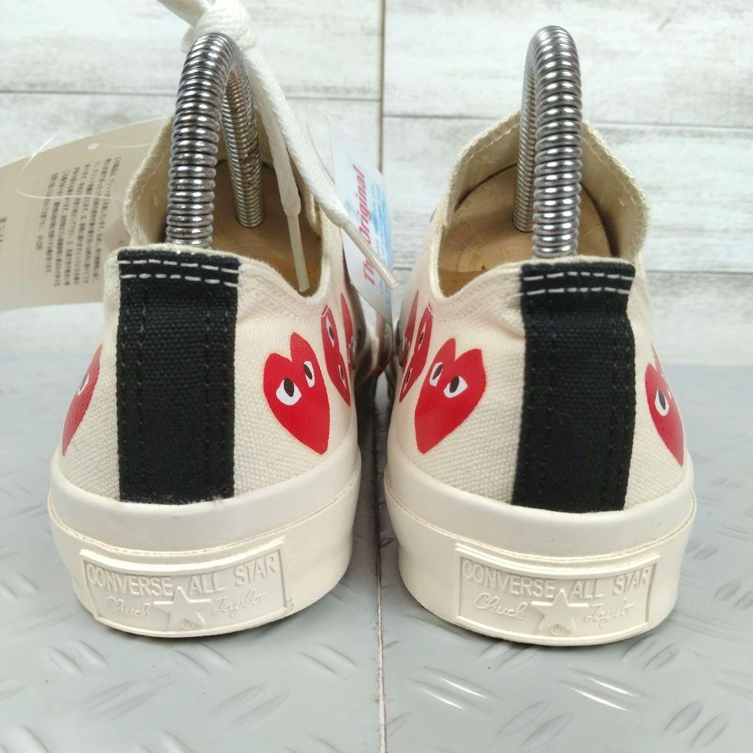 レディース☆新品　コンバース×コムデギャルソン　コラボ　ハート　チャック　23