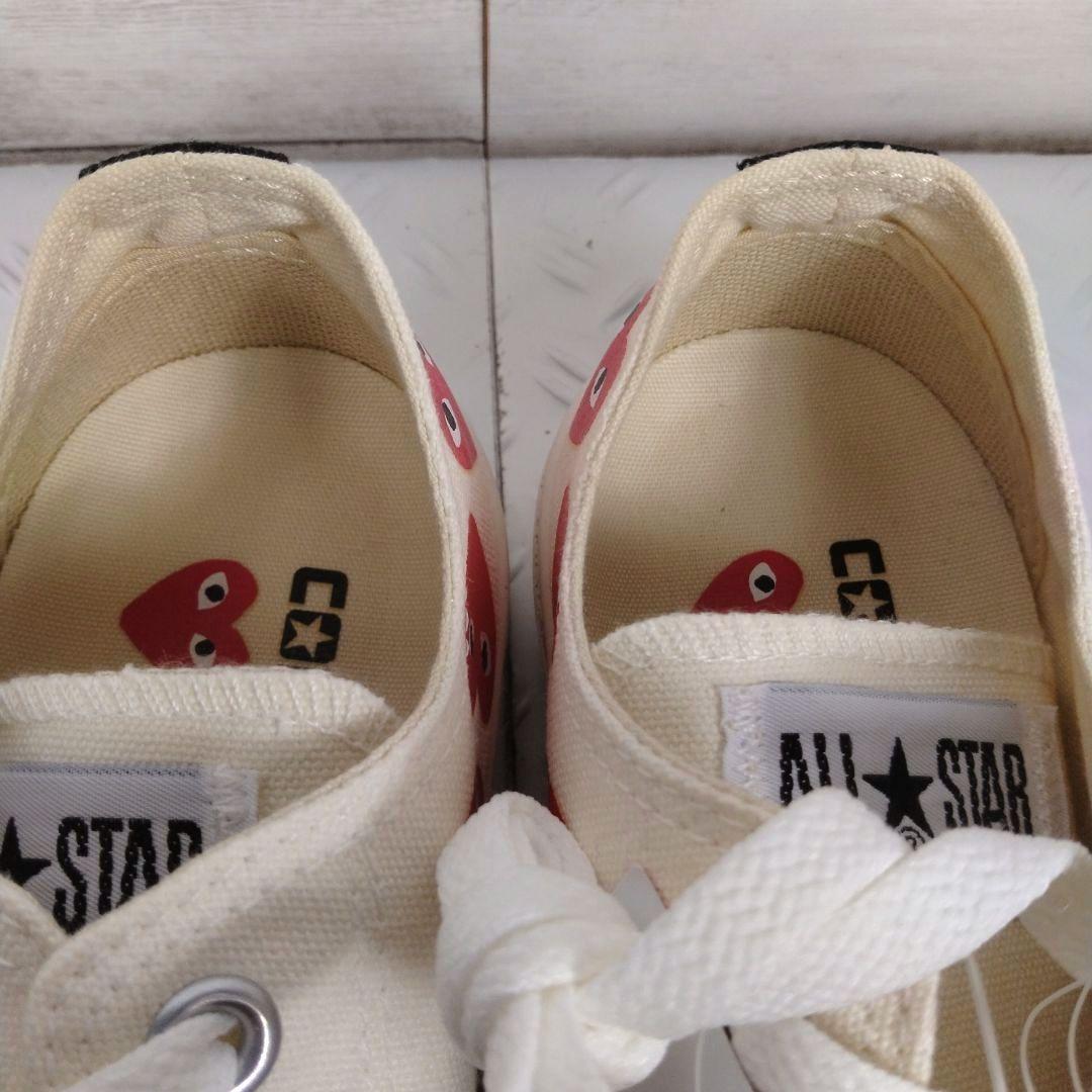 レディース☆新品　コンバース×コムデギャルソン　コラボ　ハート　チャック　23