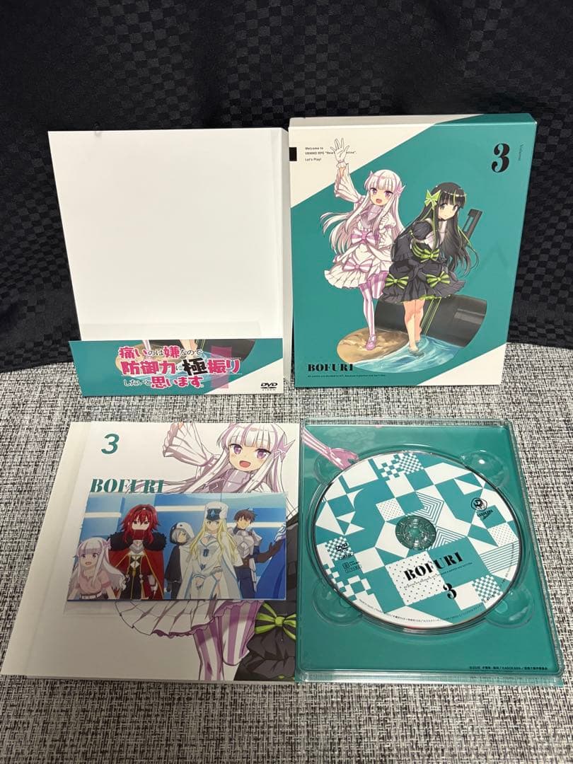 痛いのは嫌なので防御力に極振りしたいと思います。DVDBOX全巻セット