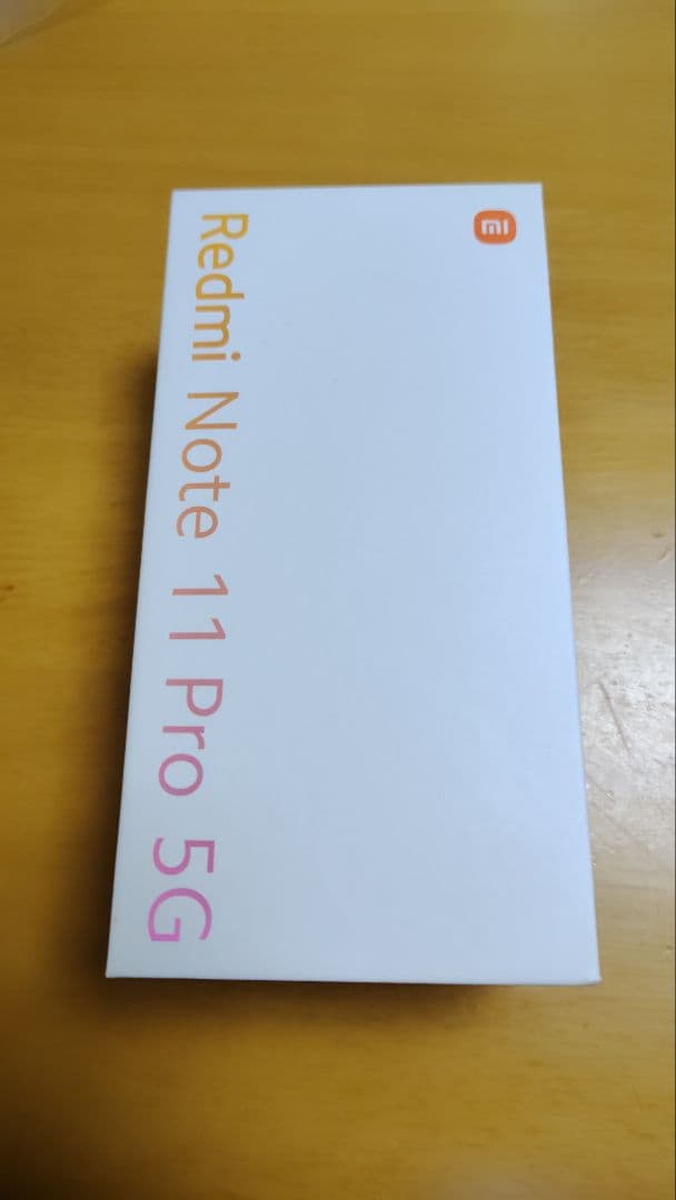 Xiaomi Redmi Note 11 Pro 5G【箱・ケース・説明書あり】
