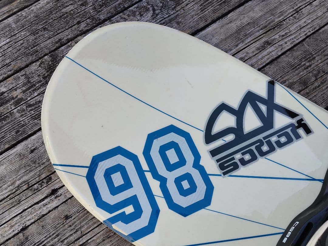 子供用 スノーボード3点セット XERES 118cm ビン BOAブーツ 22