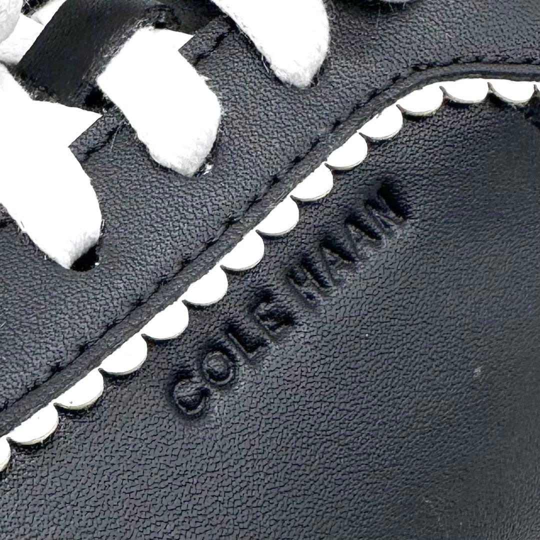 未使用✨コールハーン グランド クロスコート アロウ スニーカー 黒 23cm