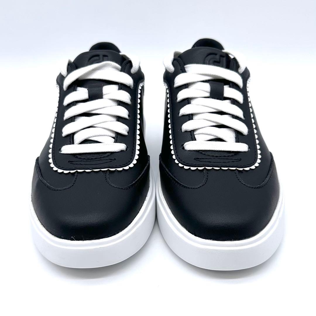 未使用✨コールハーン グランド クロスコート アロウ スニーカー 黒 23cm